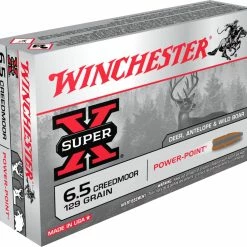 Winchester Super X 6.5 Creedmoor 129 Grain Power Point Cartridge