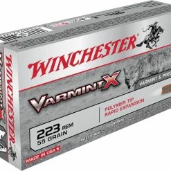 Winchester Varmint X .223 Ammunition, 55 G